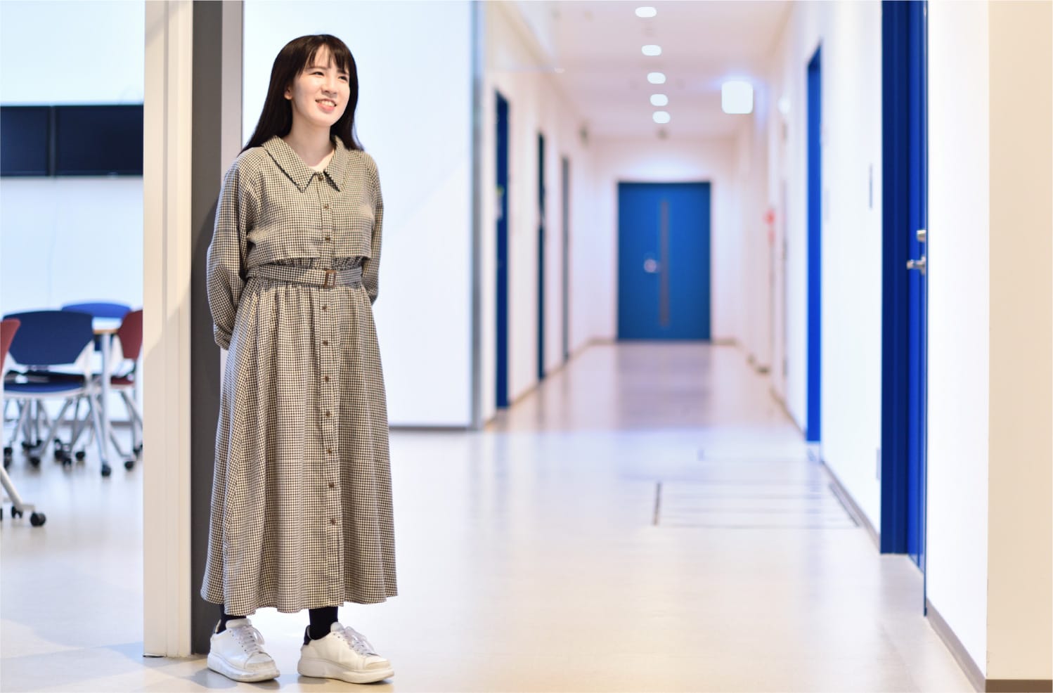 総合生存学専攻 1年生　清水海羽さん