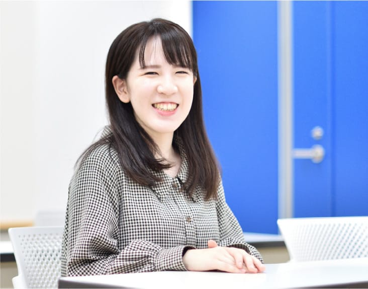 総合生存学専攻 1年生　清水海羽さん