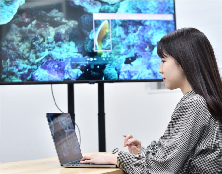 総合生存学専攻 1年生　清水海羽さん